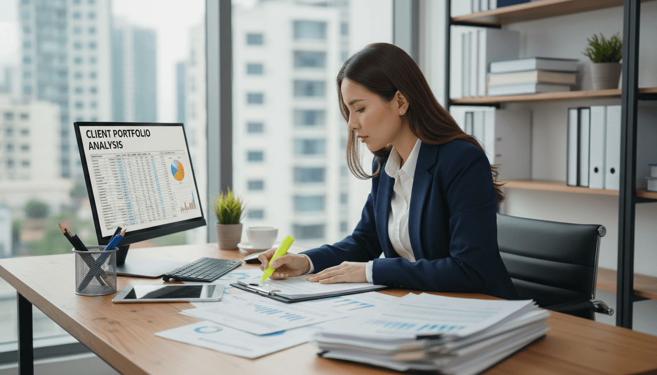 Insurance broker consulting on policy documents